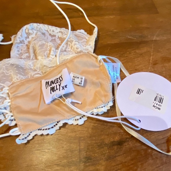 đź‘‘Princess Polly McCoy Cropped Lace Topđź‘‘ NWT - Picture 9 of 16